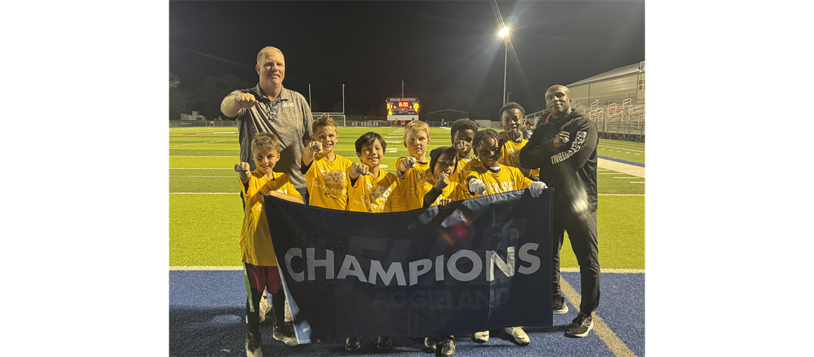 8U Competitive Fall League Champions - Texans